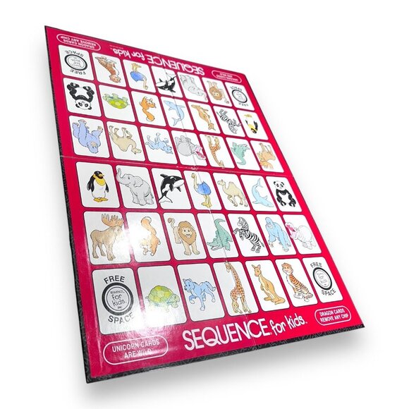 Sequence For Kids Board Game By Jax Ages 3 to 6 - Instructions are NOT Included - Picture 10 of 16